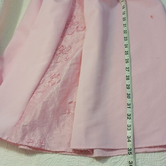 Le Panache Blanc Pink Lace Vintage Dress Costume for Girls Size 5 - Picture 9 of 10